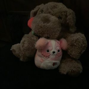 Valentine, stuffed animal set
